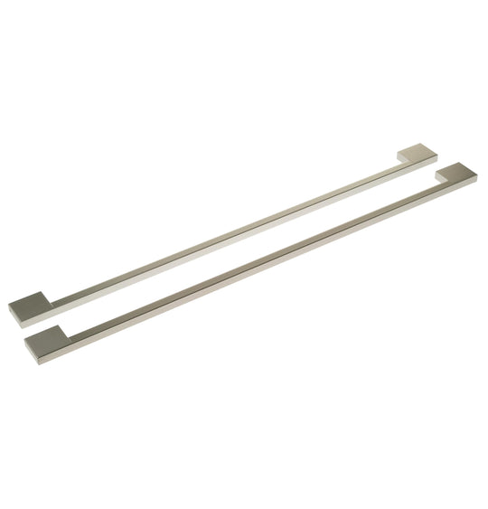 Monogram ZKSB2H2CNSS Single Door Bottom-Freezer Refrigerators - Minimalist Handle Kit