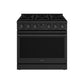 Thor Kitchen ARG36B 36 Inch Gas Range In Matte Black - Contemporary Professional
