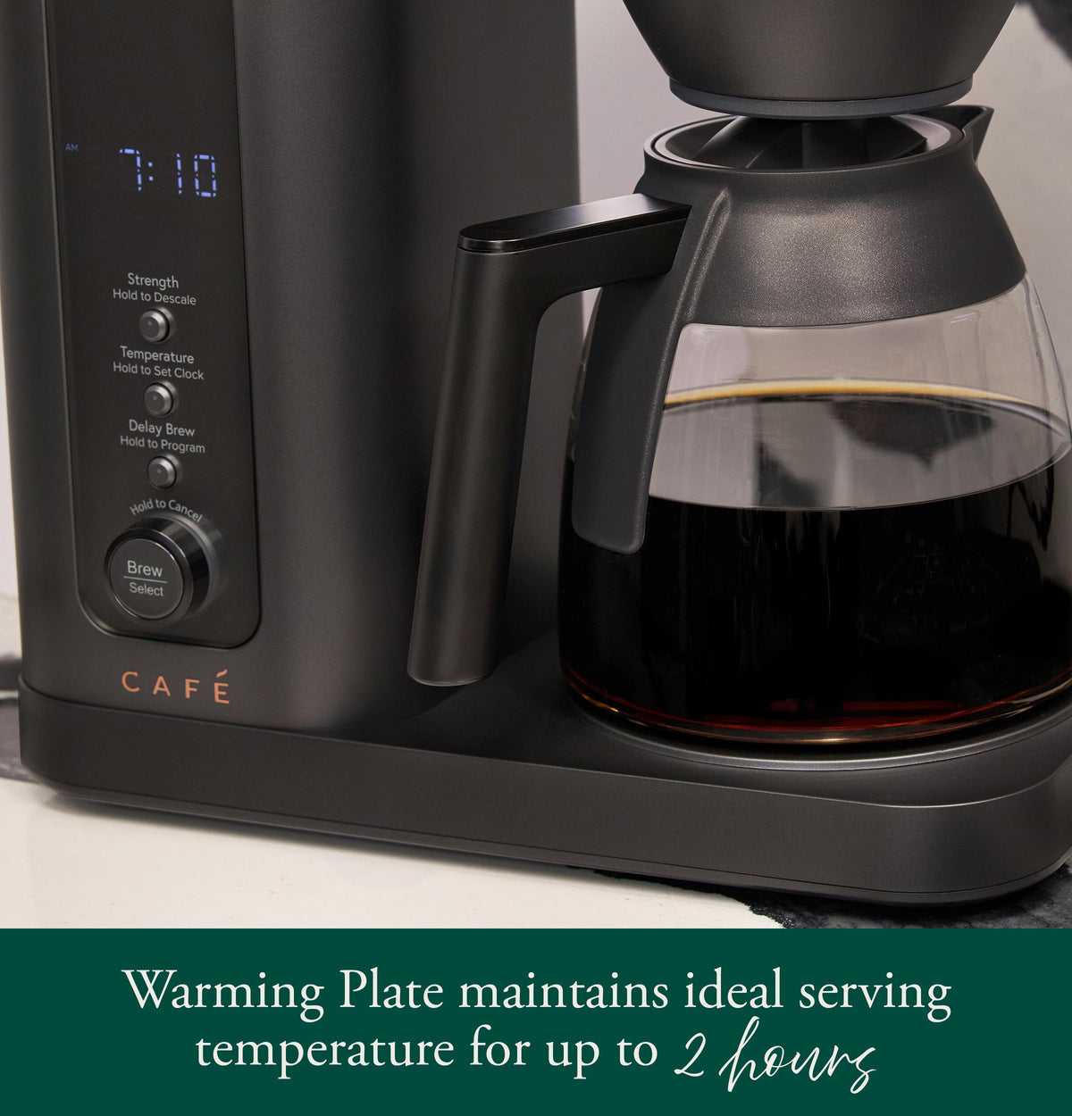 Cafe C7DGB11ZD5 Café™ Specialty Drip Coffee Maker With Glass Carafe