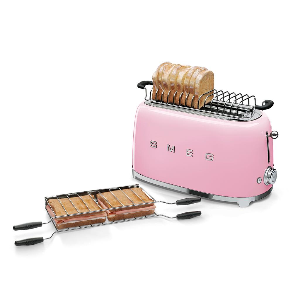 Smeg TSF02PKUS Toaster Pink Tsf02Pkus