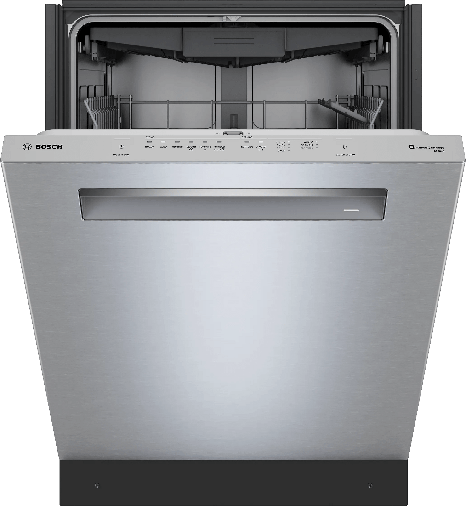 Bosch SHP78DM5N 800 Series Dishwasher 24" Stainless Steel Anti-Fingerprint