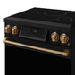 Thor Kitchen RSI30BBRZ 30 Inch Professional Induction Range With Tilt Panel Touch Control In Black And Bronze Gordon Ramsay Series