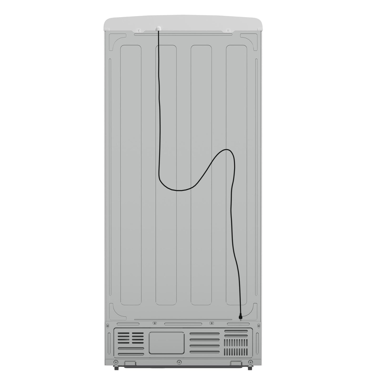 Forno FFFFD179133WHT Forno Luigi 33-Inch French Door Refrigerator, 18 Cu.Ft, White Finish, Antique Brass Handles, Energy Star Certified