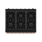 Thor Kitchen RSG36PBRSG 36 Inch Professional Gas Range With Precision Knob In Black And Rose Gold Gordon Ramsay Series