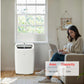 Lg LP0725WSSM 7,300 Btu (Sacc) / 11,000 Btu (Ashrae) Portable Air Conditioner, 300 Sq. Ft
