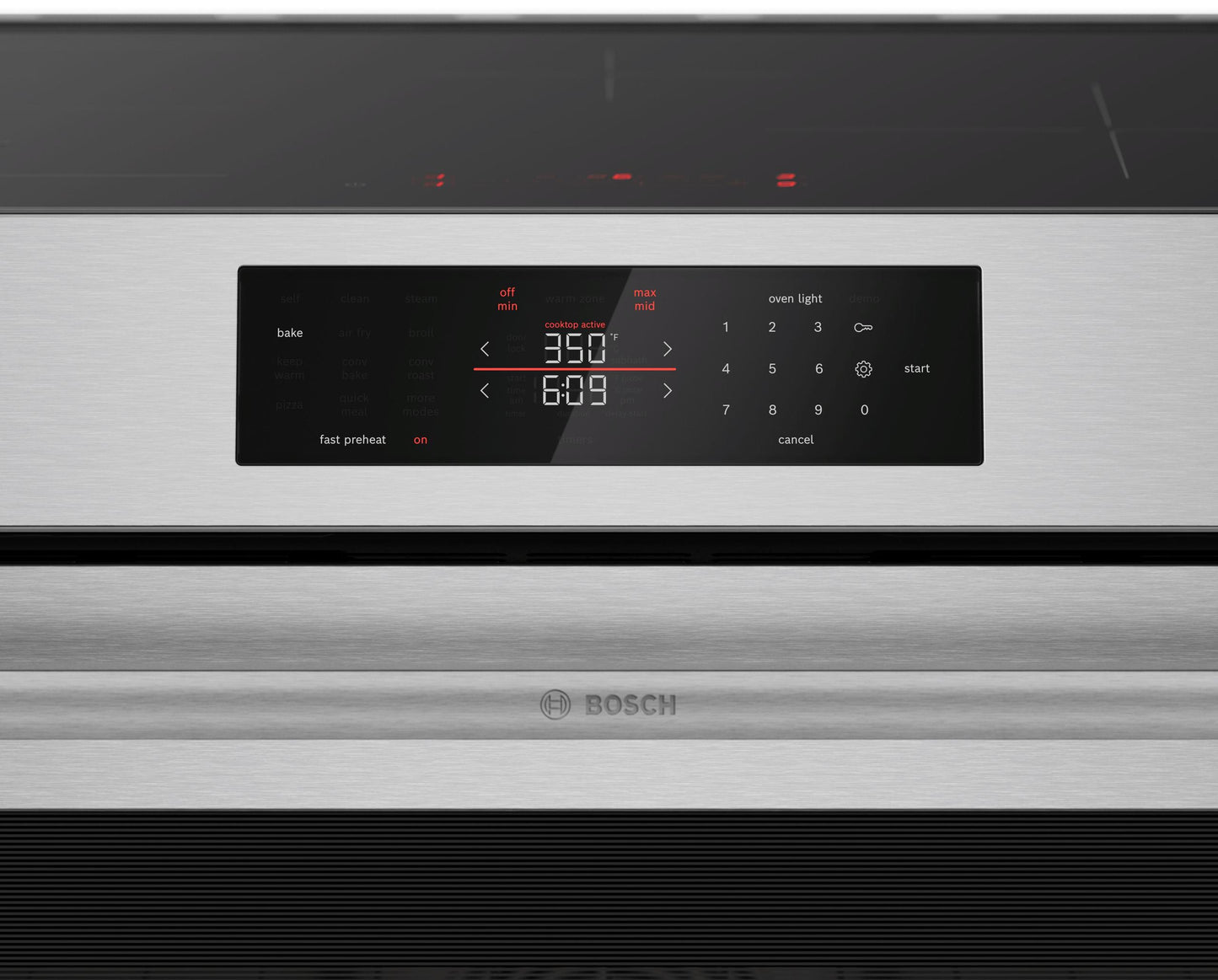 Bosch HIF5050MU 30" 500 Series Bosch Range Induction