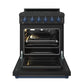Thor Kitchen RSG30PBBLU 30 Inch Professional Gas With Precision Knob Control In Black/Blue