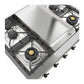 Ilve UHCP36FNSSBLP Ilve Uhcp36Fnssblp Nostalgie Ii 36 Inch Built-In Gas Rangetop With 6 Burners And Griddle, In Stainless Steel (Liquid Propane, Burnished)