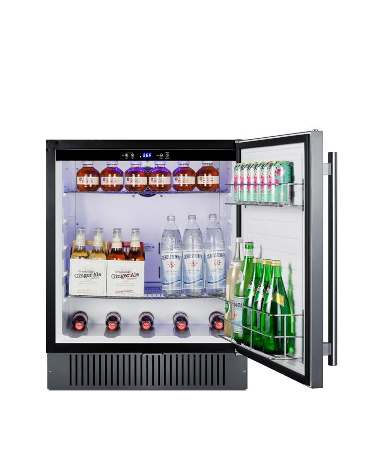 Summit FF27BCSS 27" Wide Built-In All-Refrigerator