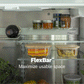 Bosch B36CT84SNS 800 Series, French Door Bottom Freezer, Multi Door, 36'', Brushed Steel (With Anti-Fingerprint)