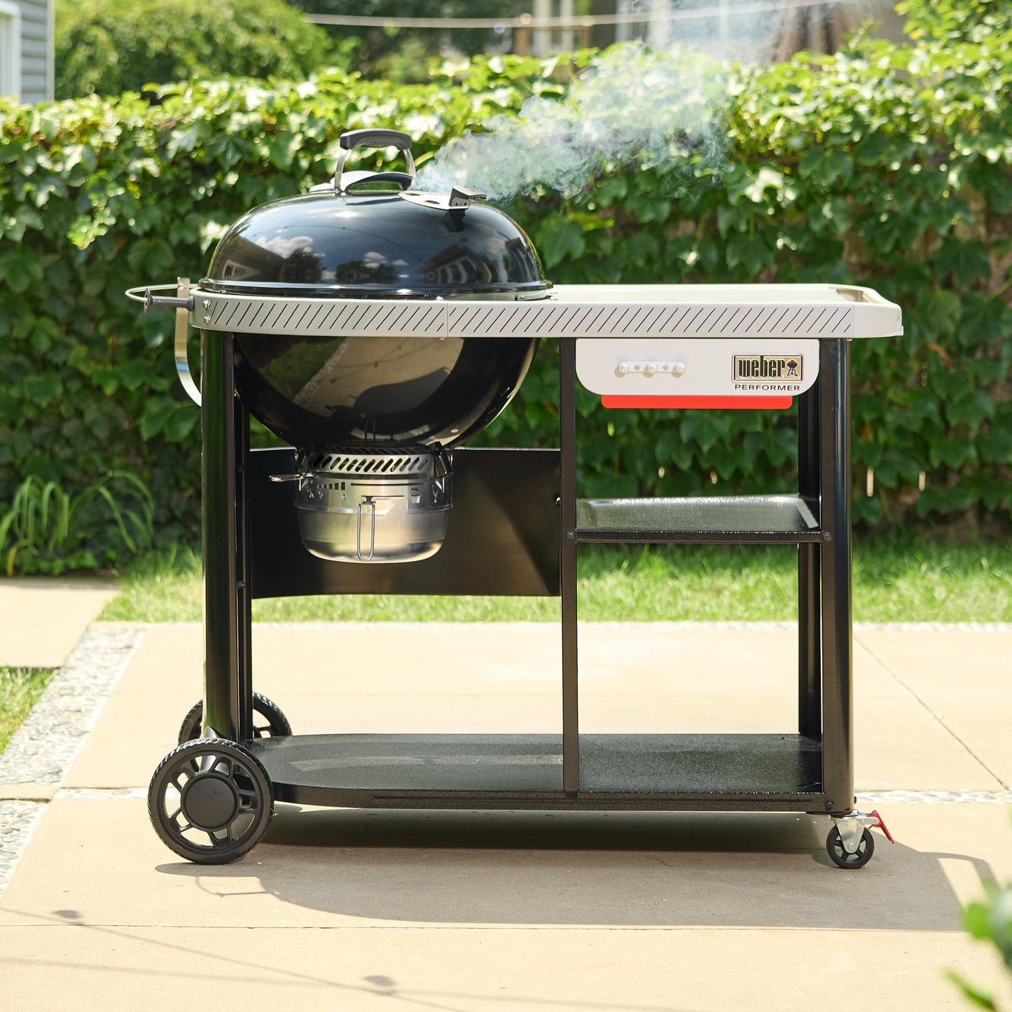 Weber 1501825 22" Performer™ Premium Charcoal Grill - Black