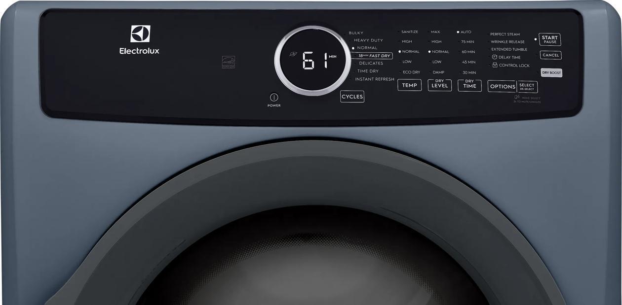 Electrolux ELFE7437AD Front Load Perfect Steam™ Electric Dryer With Instant Refresh - 8.0 Cu. Ft.