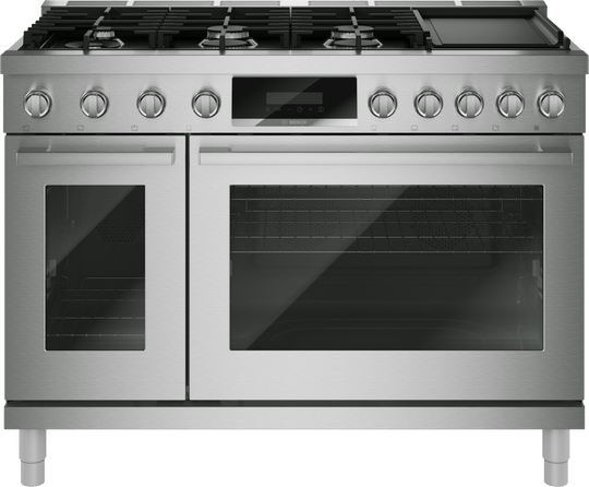 Bosch HDS8857UC 800 Series, Dual Fuel Freestanding Range, 48'', Stainless Steel