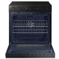 Samsung NSE6DG8500MT Bespoke 6.3 Cu. Ft. Smart Slide-In Electric Range With Air Sous Vide & Air Fry In Matte Black Steel