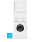 Speed Queen LTEE5ASP179TW01 Non-Vended Electric Stacked Washer-Dryer