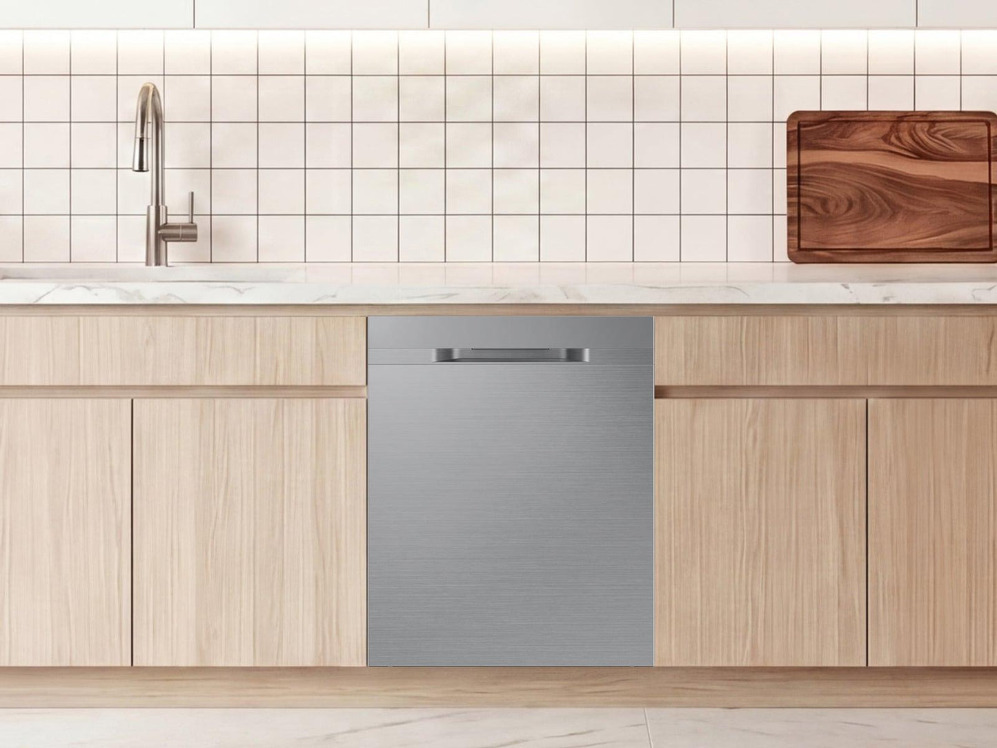 Samsung DW70H83YEUR Dishwasher With 3 Point Wash System Autorelease™ Door 3Rd Rack 48 Dba