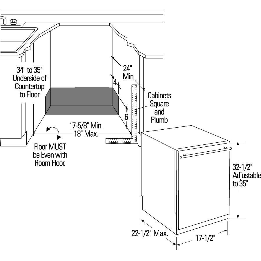 Haier UDT165SIVII 18" Panel-Ready Dishwasher