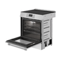Thermador MRI304DL Masterpiece®, Induction Slide-In Range, 30'' Pro Grand® Commercial Depth, Stainless Steel