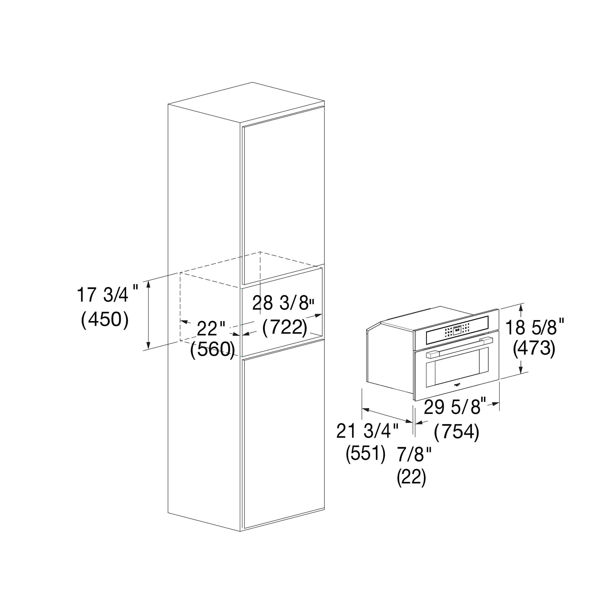 Fulgor Milano F7MSCO30MB1 30" Combi Steam Oven
