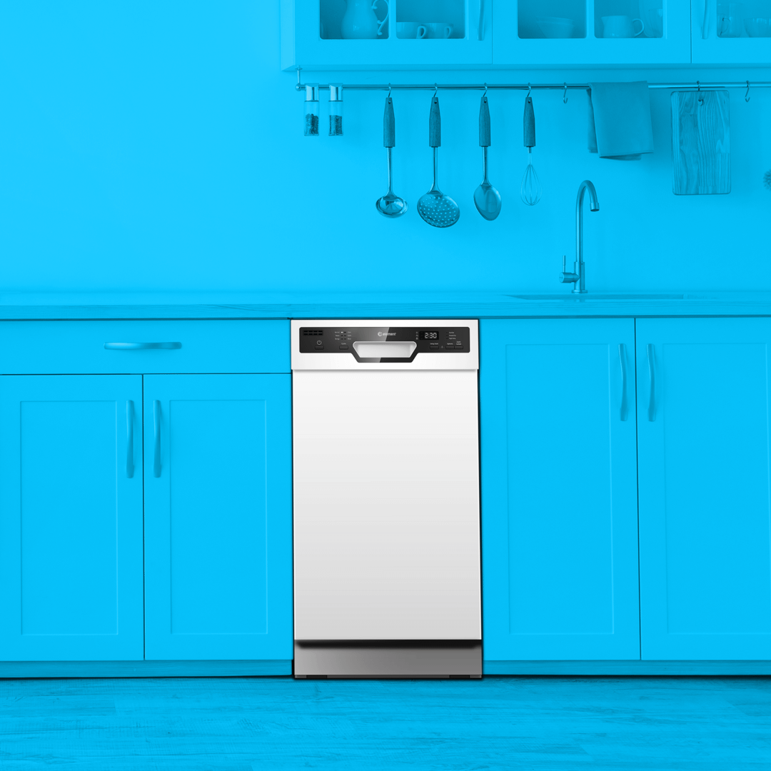 Element Appliance ENB6631PEBW Element 18" Front Control Built-In Dishwasher - White (Enb6631Pebw)