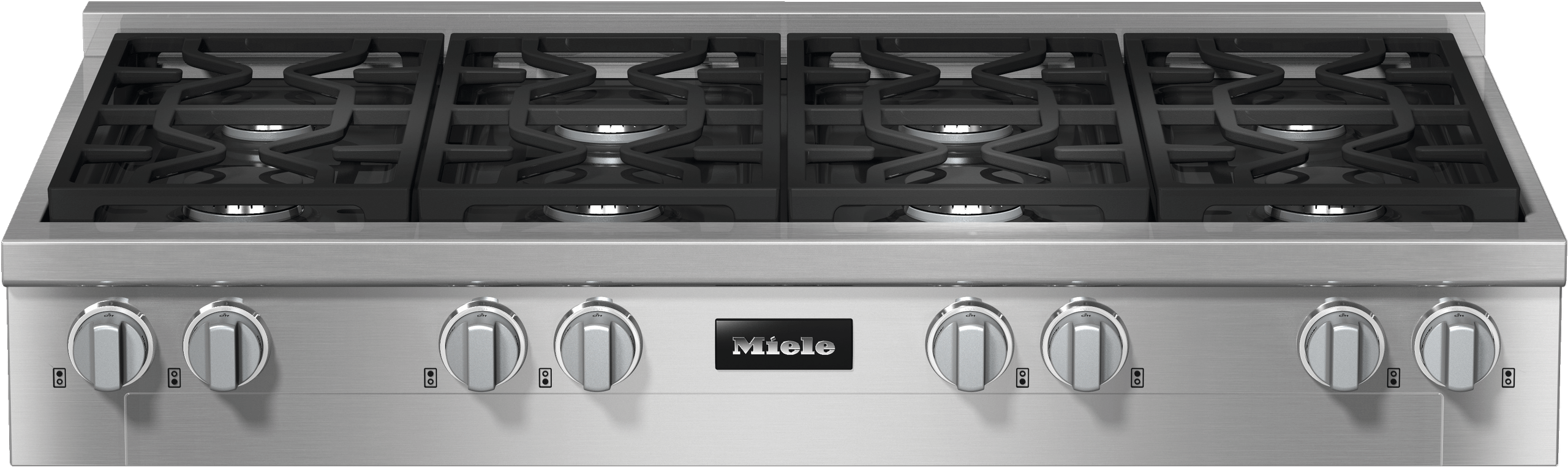 Miele KMR13543LP Kmr 1354-3 Lp Edst/Clst - 48-Inch Range Top With 8 Burners For Professional Applications
