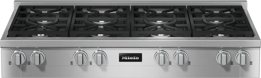 Miele KMR13543LP Kmr 1354-3 Lp Edst/Clst - 48-Inch Range Top With 8 Burners For Professional Applications