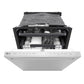 Lg LDNPM545S Smart Flushfit™ Top Control Dishwasher With 1-Hour Wash & Dry, Quadwash® Pro, And Dynamic Heat Dry™ W/Autovent Dry™