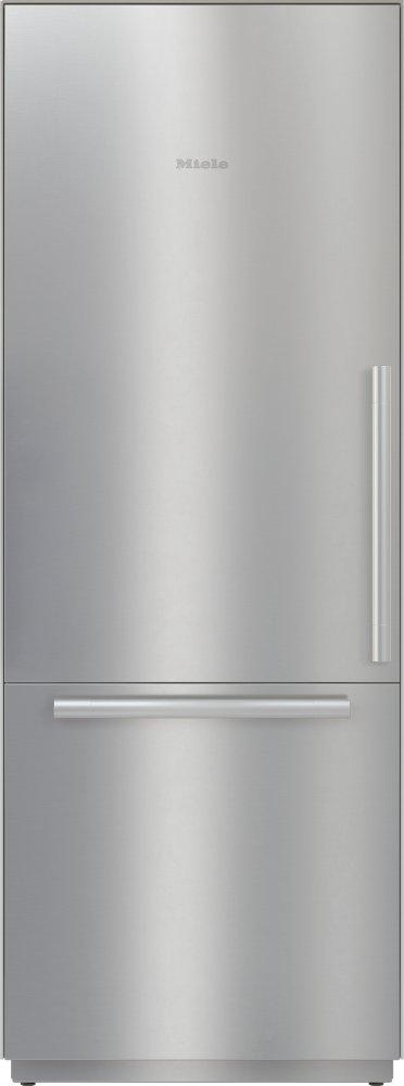 Miele KF2812SF Kf 2812 Sf Stainless Steel/Cleansteel - Mastercool™ Fridge-Freezer For High-End Design And Technology On A Large Scale.