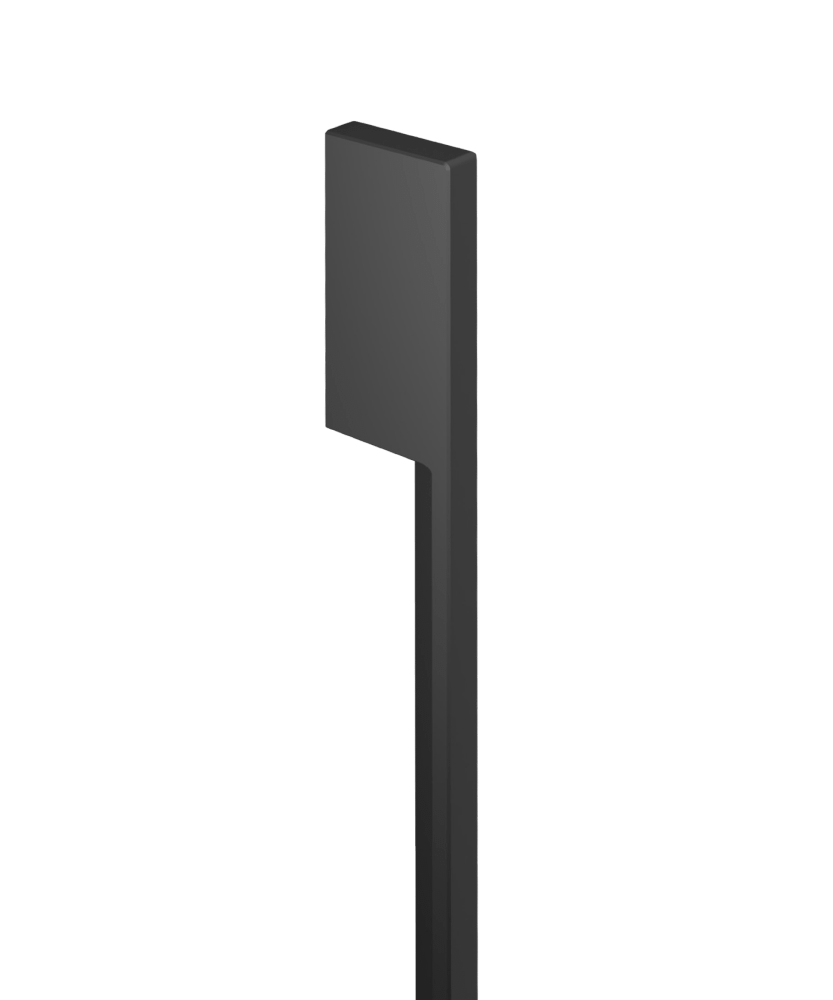 Fisher & Paykel AHM1RD36WB Minimal Rectangular Black Handle For Integrated Bottom Freezer Refrigerator Freezer