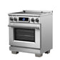 Forno FFSIN096830 Forno Maximus 30 Inch Induction Range With Air Fryer