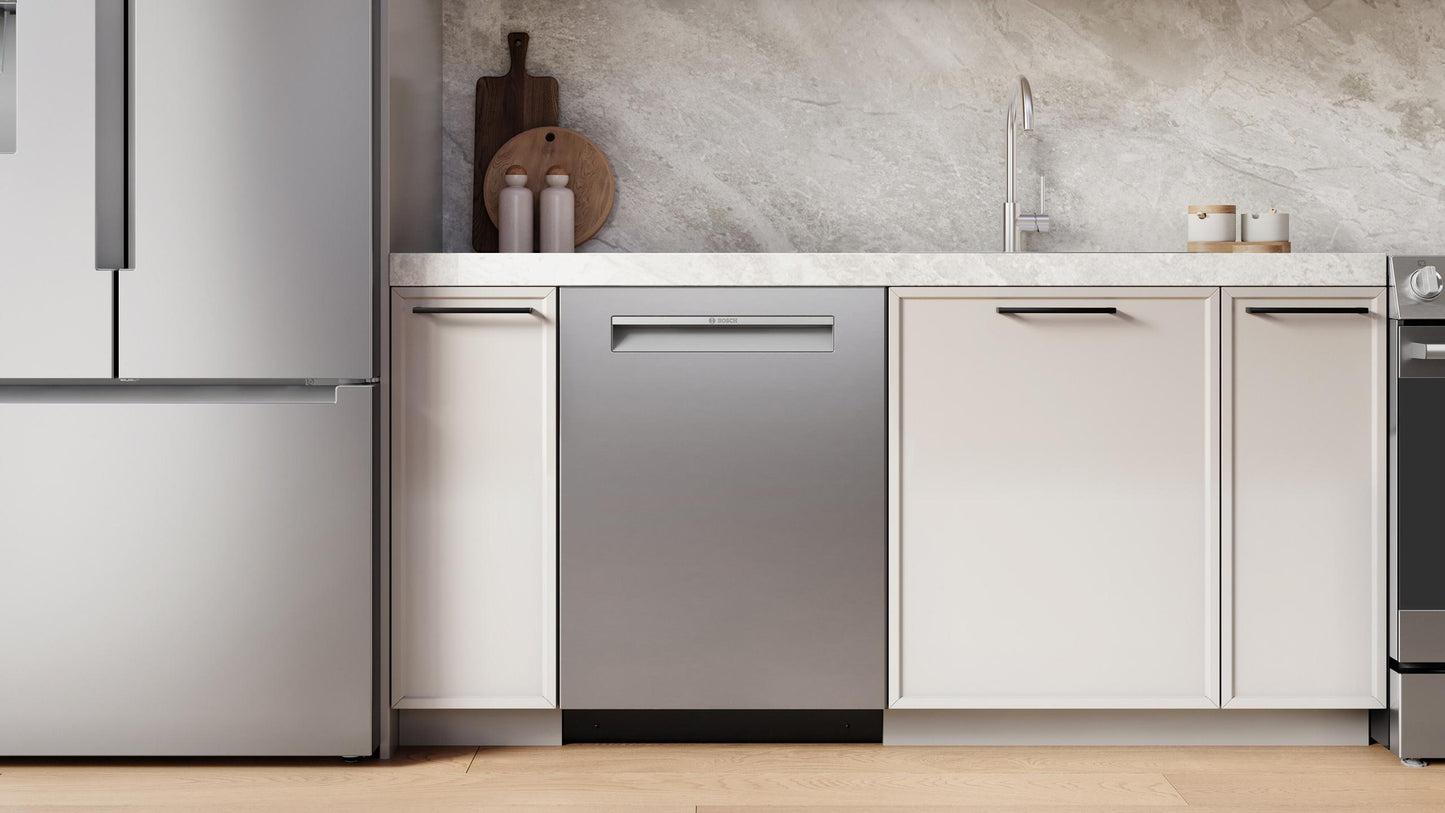 Bosch SHP53EM5N 300 Series, Built-Under Dishwasher, 24'', Brushed Steel Anti-Fingerprint