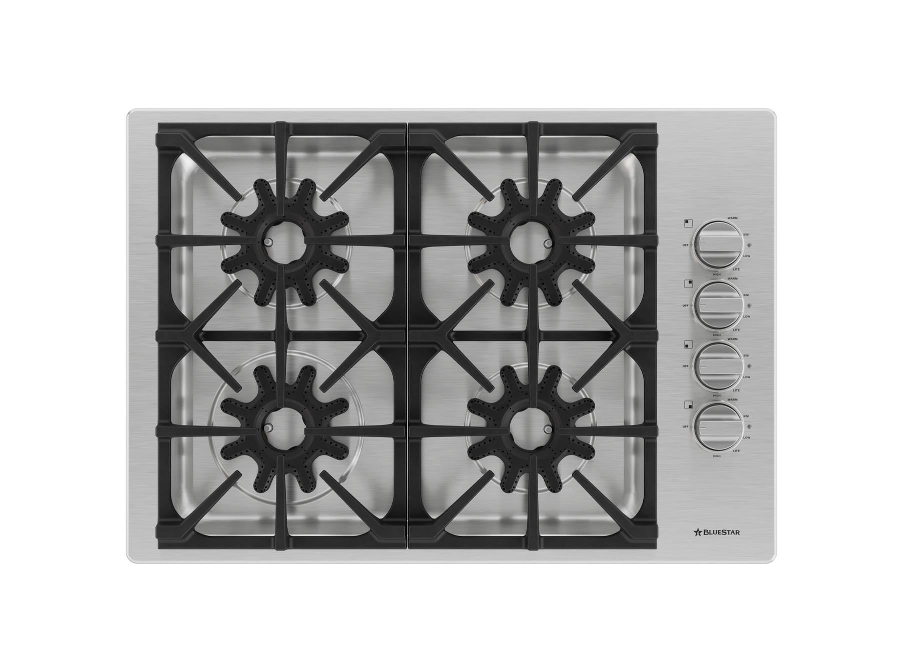 Bluestar BSDCTX8304B 30" X-8 Cooktop