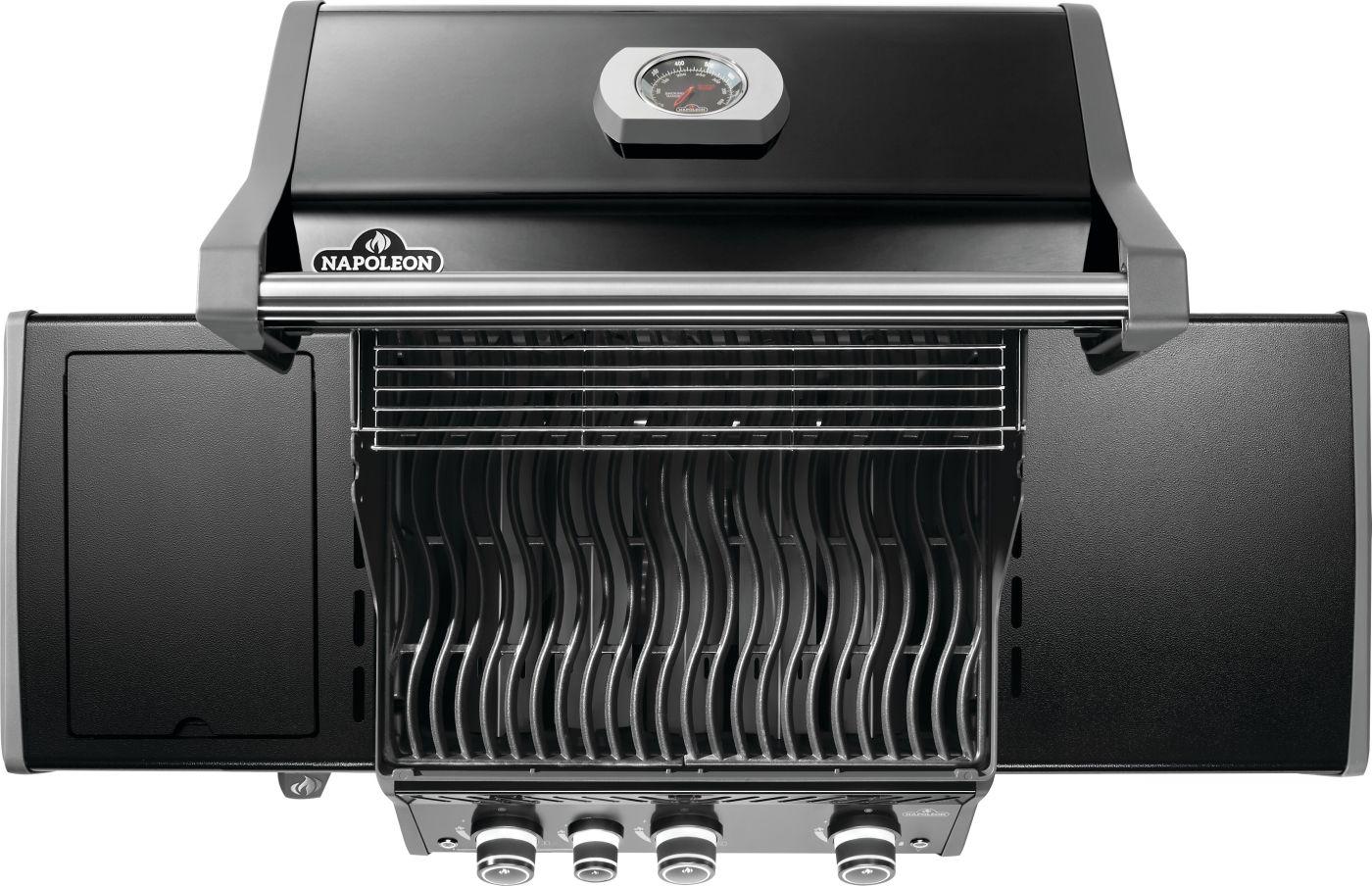 Napoleon Bbq RP425SIBNK2 Rogue Pro 425 Sib With Infrared Side Burner , Natural Gas, Black