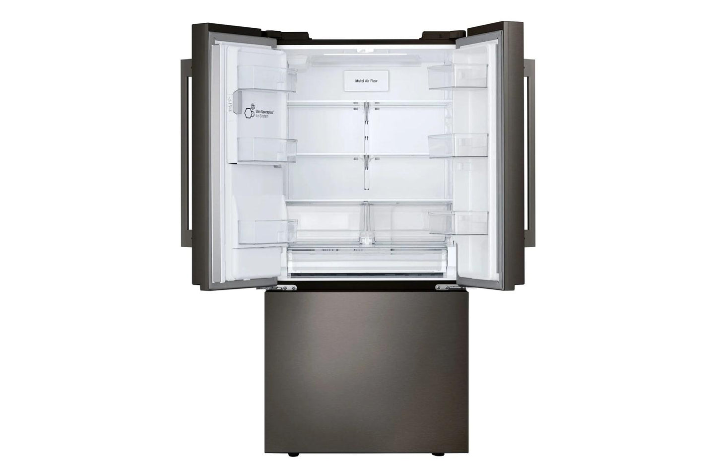 Lg LF25H6330D 25 Cu.Ft. 3-Door French Door Refrigerator With New Hybrid Handle Design And External Ice And Water Dispenser