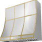 Zephyr BKDC14818APG Duct Cover Banding Kit, 48In X 18In, Polished Gold