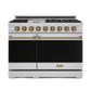 Thor Kitchen RSG48ELPBRZ 48 Inch Professional Lp Range With Pro-Style Knobs In Stainless Steel/Bronze Gordon Ramsay Series - Rsg48Elp-Brz