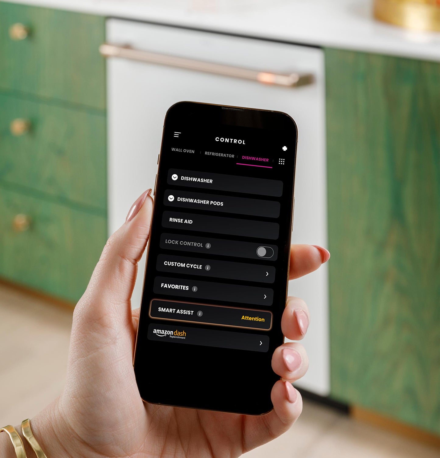 Cafe CDT888P2VS1 Café&#8482; Customfit Energy Star Stainless Interior Smart Dishwasher With Ultra Wash Top Rack And Dual Convection Ultra Dry, Led Lights, 39 Dba