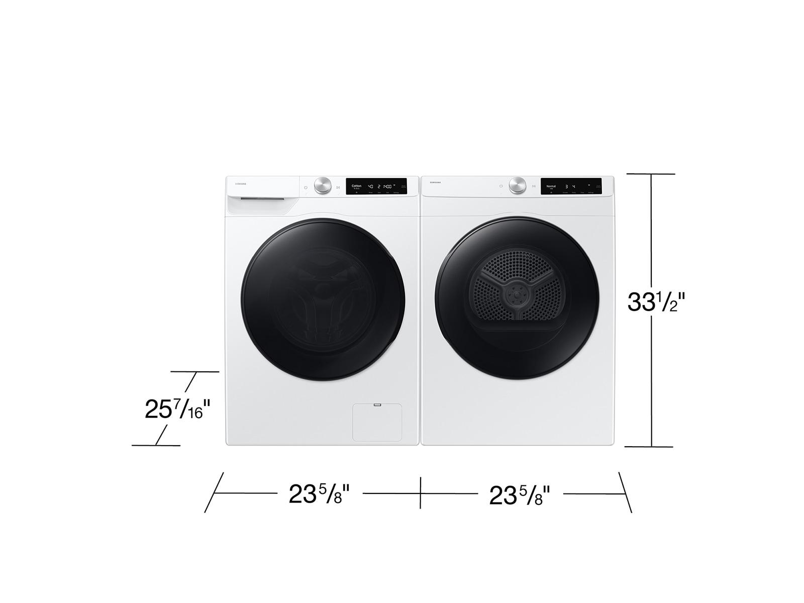 Samsung DV25FG60BVBE Compact Electric Dryer Wi-Fi Connectivity Sensor Dry 4.0 Cu.Ft.