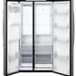 Ge Appliances GSS28PYYFS Ge® 27.7 Cu. Ft. Side-By-Side Refrigerator With Led Light Walls And Extra Tall Dispenser
