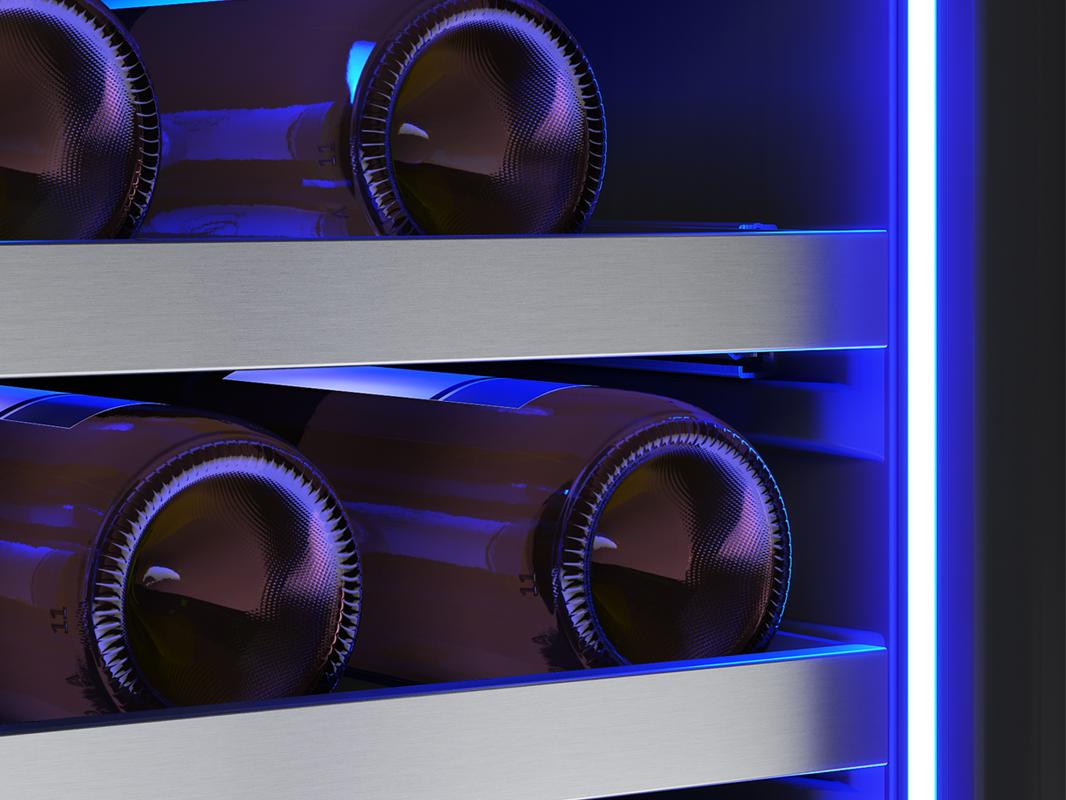 Zephyr PRW24F01CG 24" Full Size Single Zone Wine Cooler