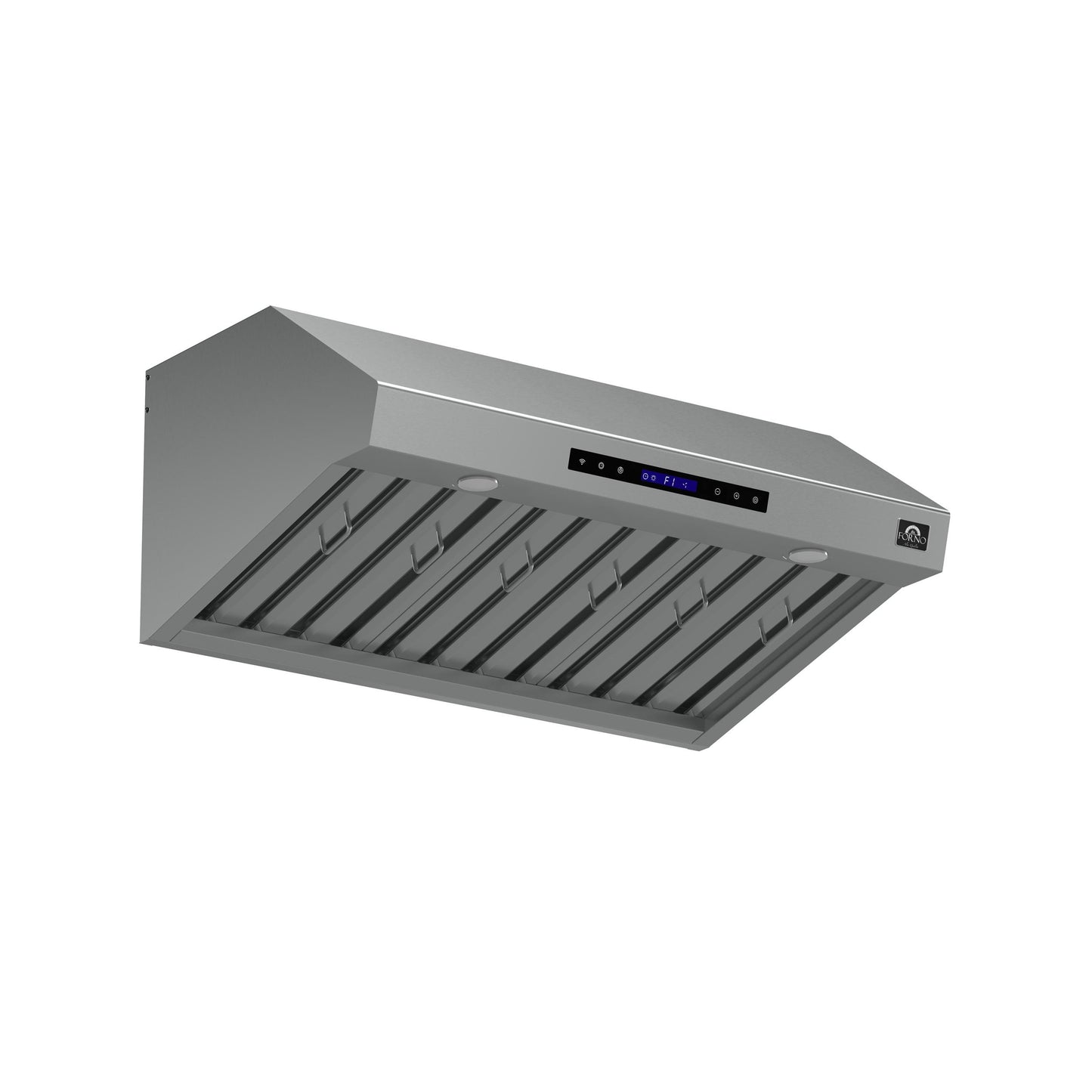 Forno FRHWM503036 Forno Palazzo 36-Inch Wall Mounted Range Hood, Stainless Steel, Heavy Duty Baffle Filters, Remote Control