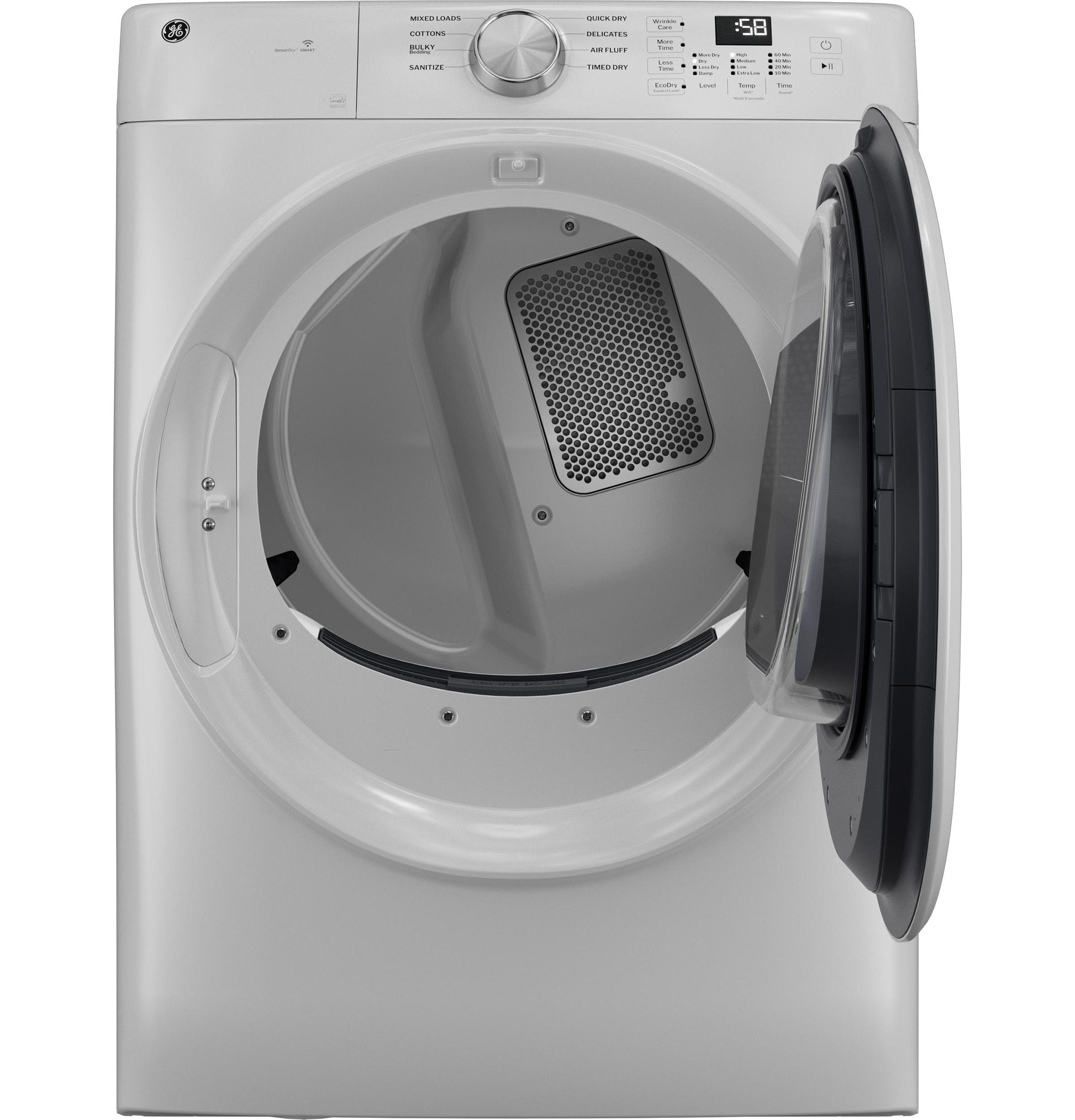 Ge Appliances GFD35GSSYWW Ge® Energy Star® 7.8 Cu. Ft. Capacity Smart Front Load Gas Dryer