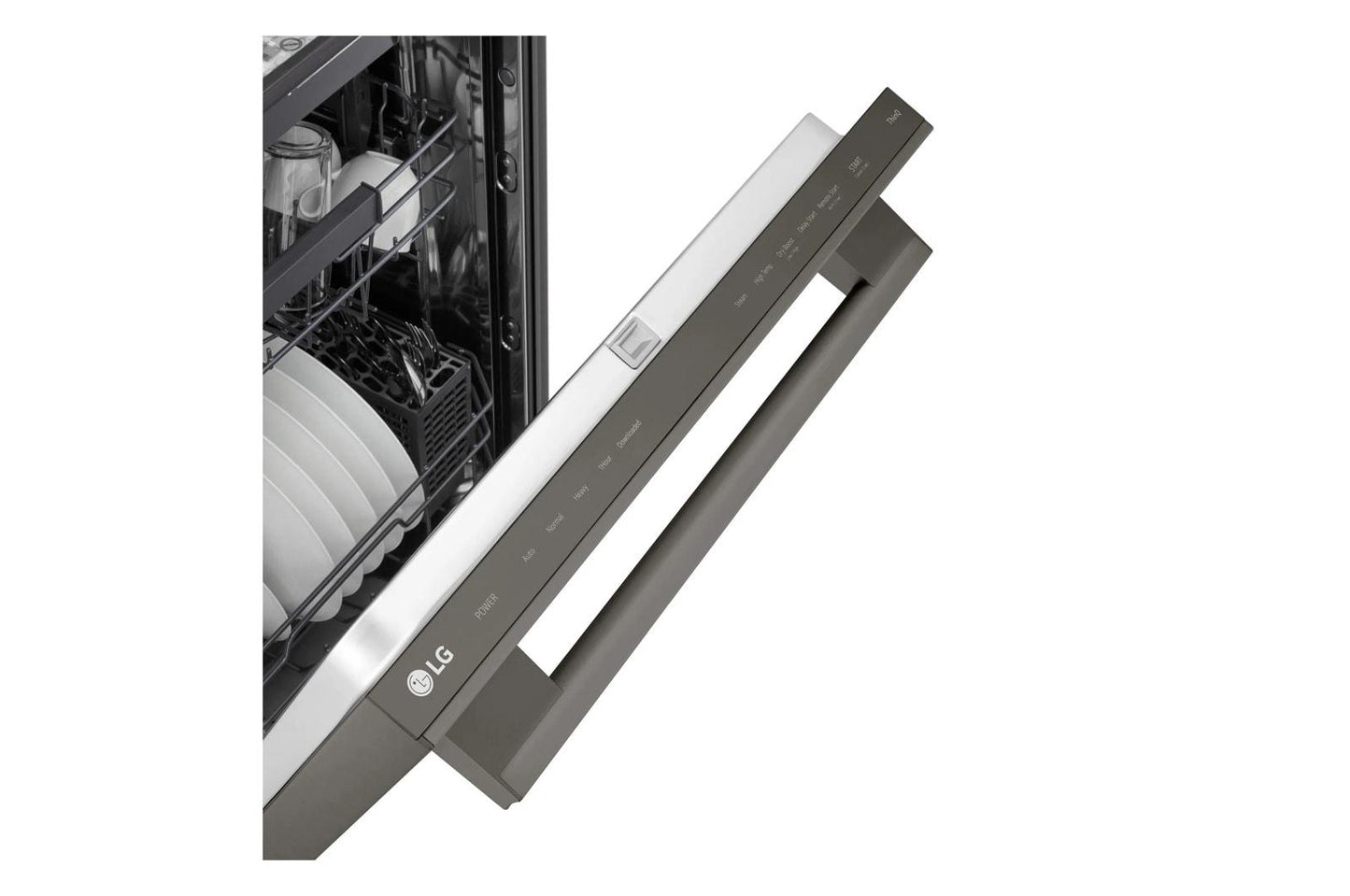 Lg LDNTM545D Smart Flushfit™ Top Control Dishwasher With 1-Hour Wash & Dry, Quadwash® Pro, And Dynamic Heat Dry™ W/Autovent Dry™