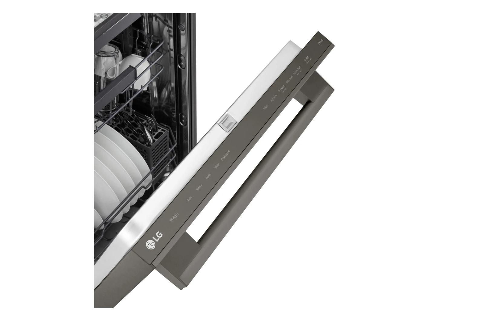 Lg LDNTM545D Smart Flushfit™ Top Control Dishwasher With 1-Hour Wash & Dry, Quadwash® Pro, And Dynamic Heat Dry™ W/Autovent Dry™