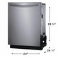 Frigidaire GDSH4735AF 24