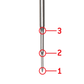 Weber 3400321 Premium Wired Food Probe (Triple Sensor)