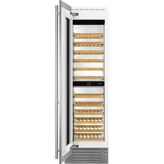 Smeg WCOU24LX Wine Cooler Stainless Steel Wcou24Lx