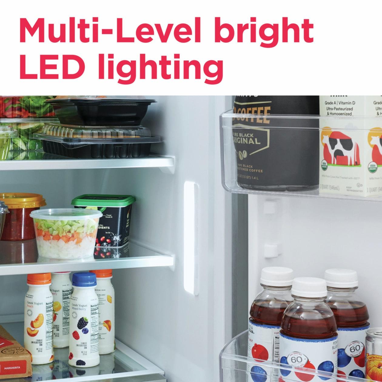 Frigidaire GRSN2620AF Frigidaire Gallery 26 Cu. Ft. 36" Standard Depth Side By Side Refrigerator