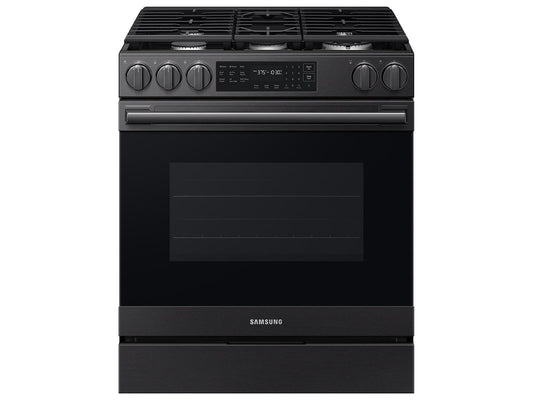 Samsung NSG80H60SE Bespoke Smart Slide-In Gas Range Pro Style Design Air Fry Max True Convection