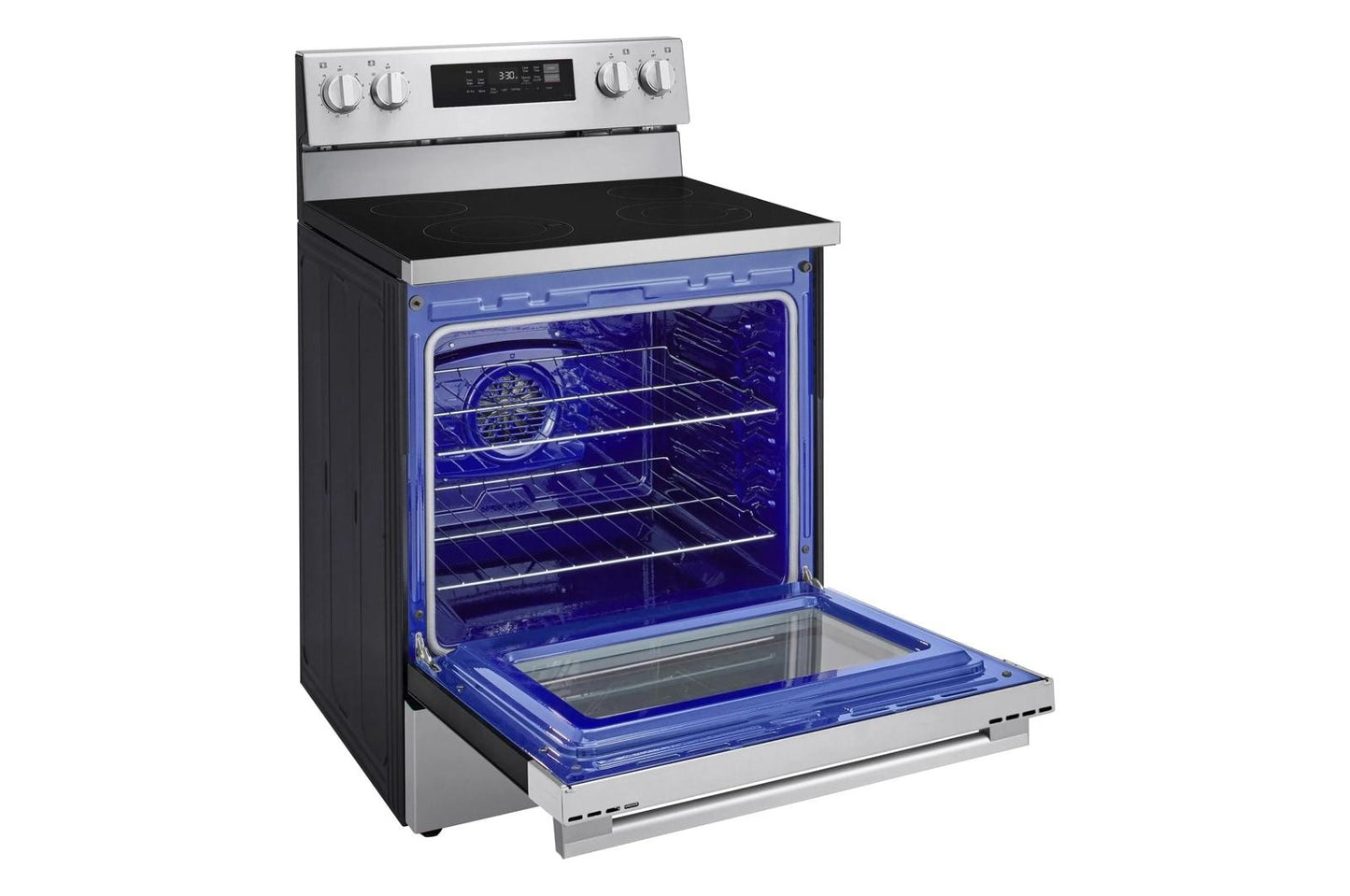 Lg LREN6321YE 6.3 Cu. Ft. Smart Wi-Fi Enabled Electric Range With Air Fry & Easyclean®